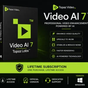 Topaz Video AI 7 Lifetime License Key for Windows