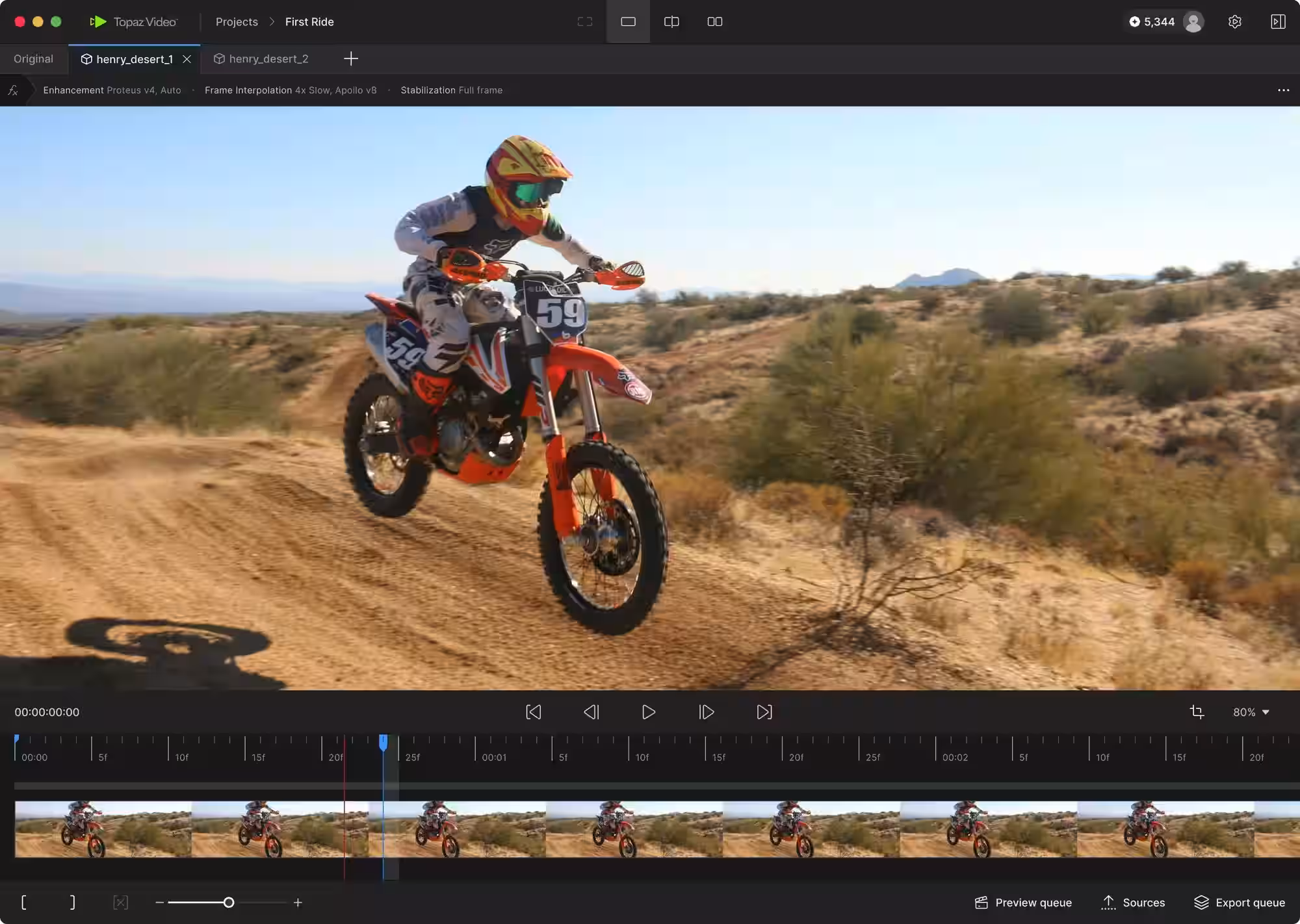 AI Video Enhancement